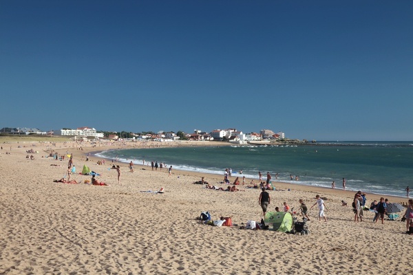camping proche de la plage de Sion sur l'Océan à st hilaire de riez