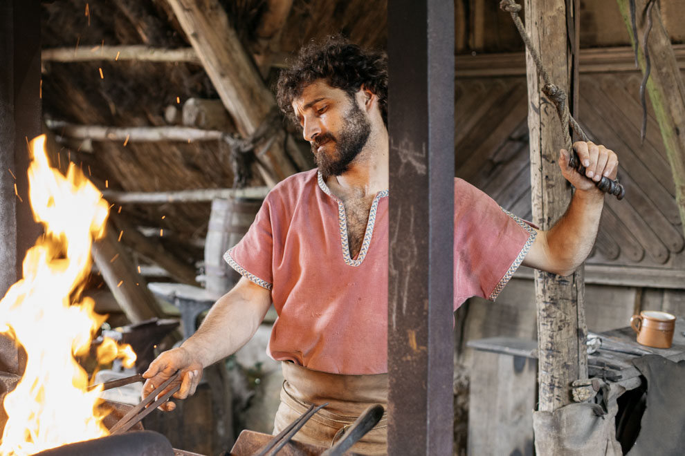 Le Fort de l'An Mil inter-spectacle du Puy du Fou