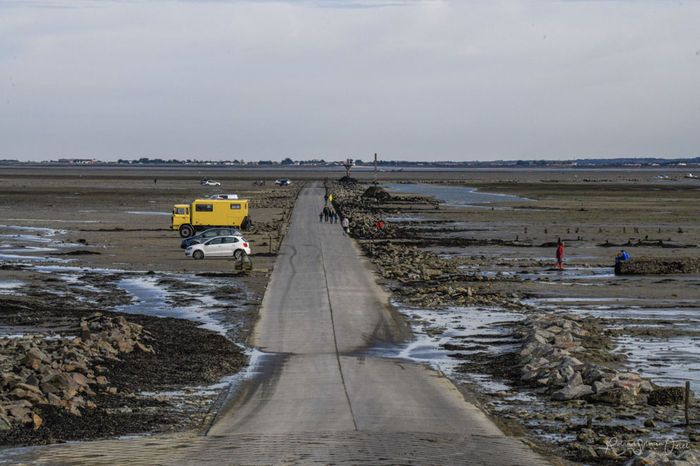 Le Passage du Gois à marée basse