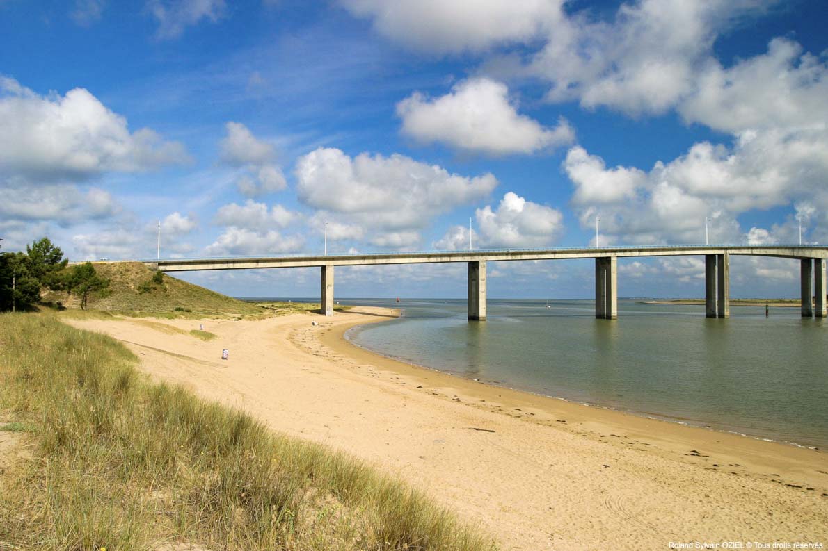 Pont pour accéder à l'Ile de Noirmoutier