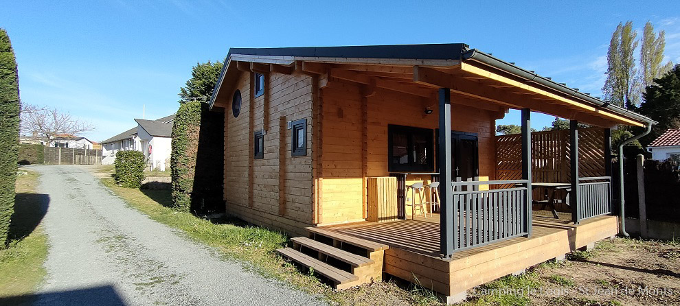 Chalet saint jean de monts au camping le Logis