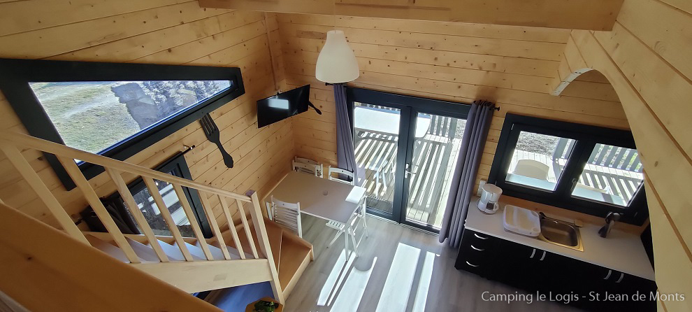 Intérieur  chalet st jean de monts