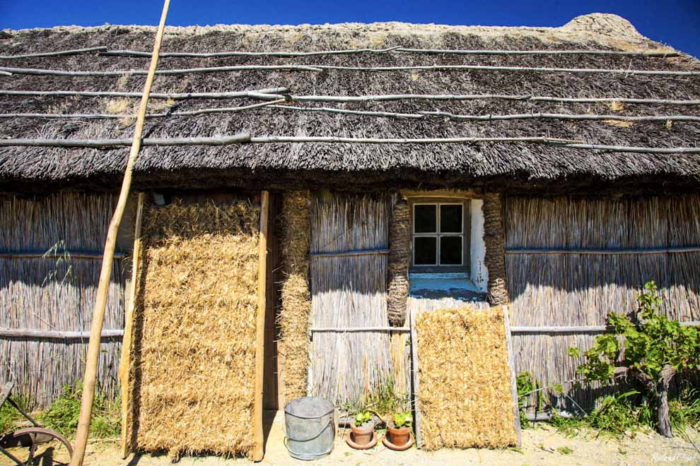 Bourrine dans le marais breton et le Daviaud