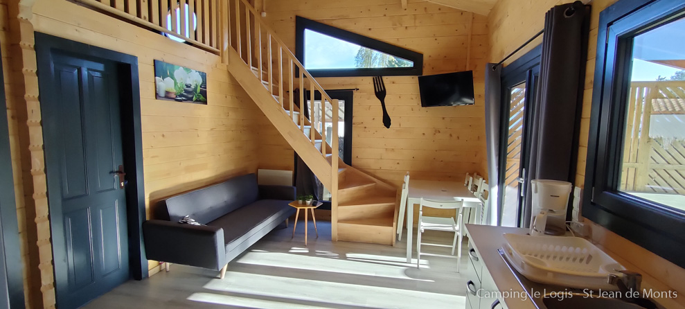 Intérieur du chalet st jean de monts