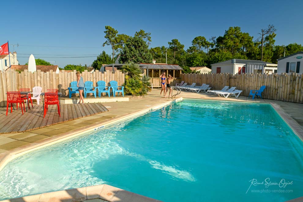 camping à saint jen de monts avec piscine chauffée