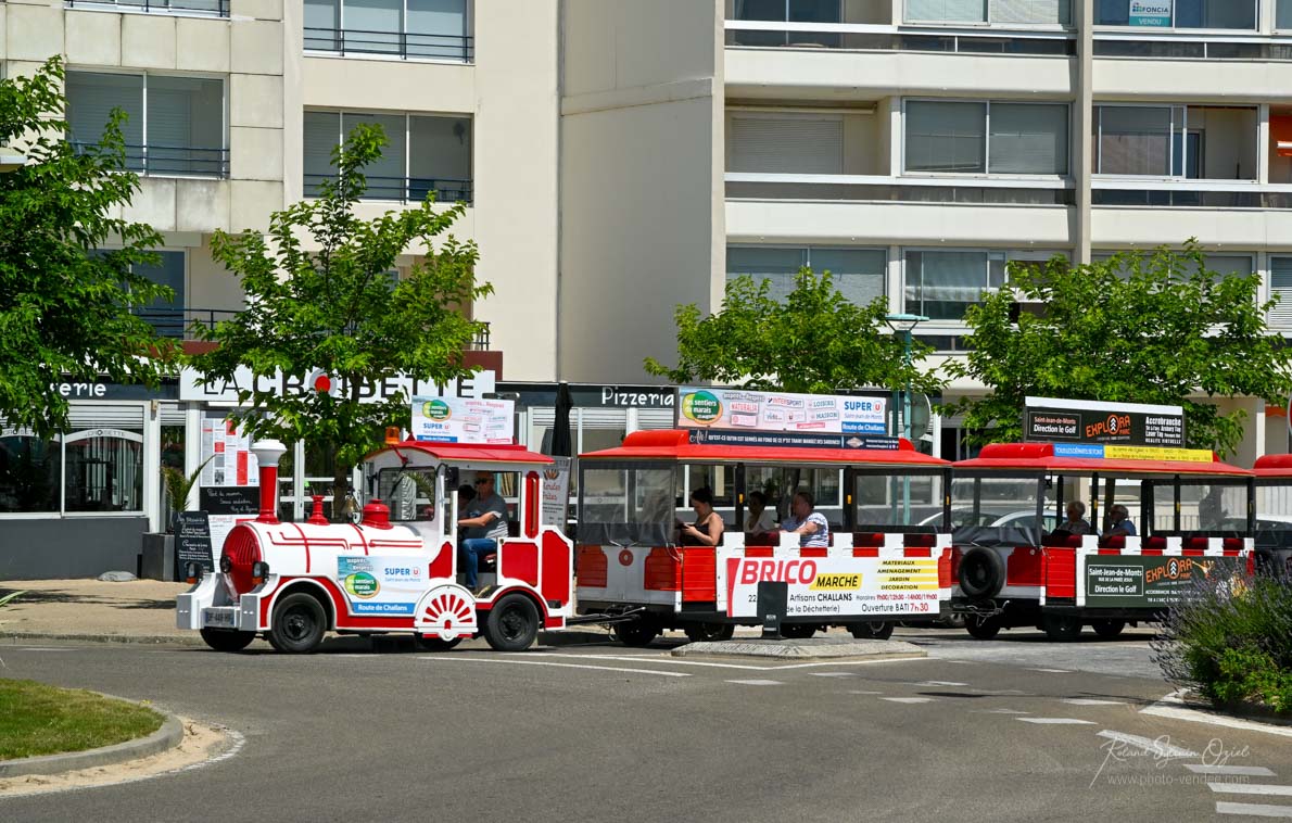 Le petit train de saint jean de monts
