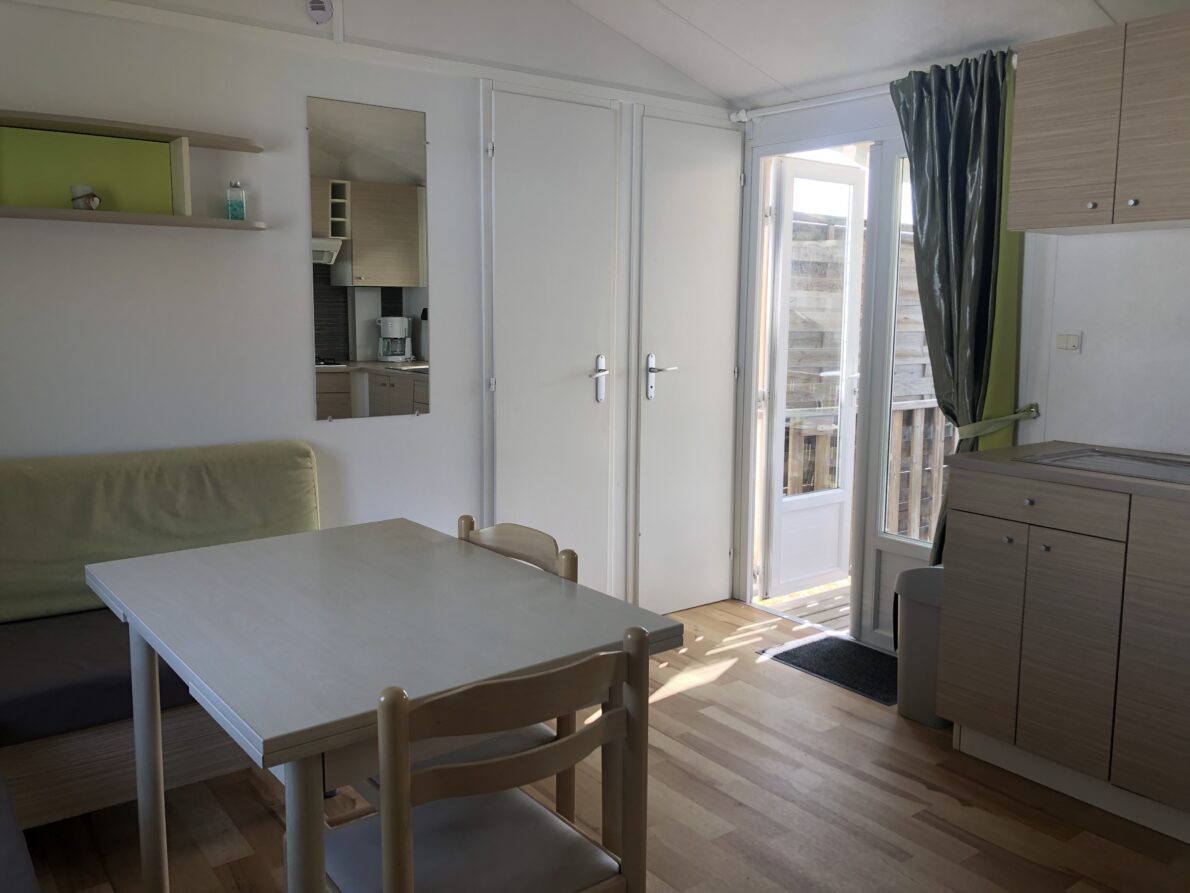 Séjour du mobil-home en vente à saint jean de monts